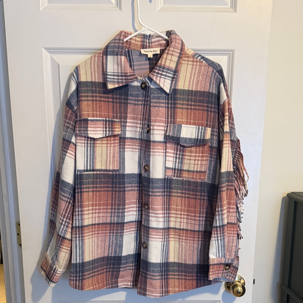Vanilla Bay Multicolor Plaid Button-Down Shirt
